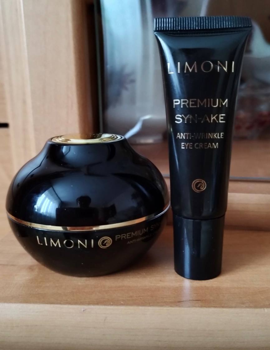 Антивозрастной крем для век со змеиным ядом LIMONI Syn-Ake Anti-Wrinkle, 25 мл