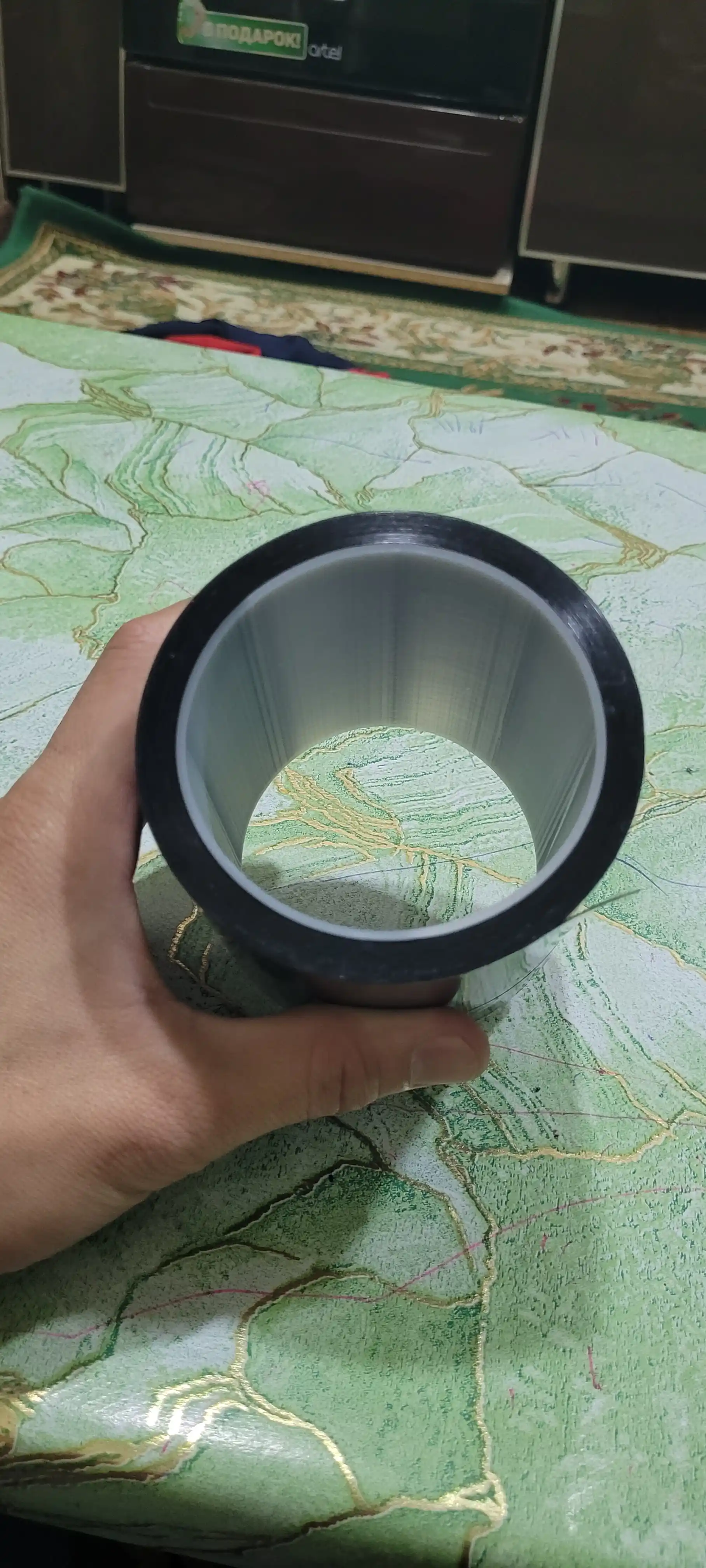 Avtomobil eshiklari uchun himoya 5D uglerod lentasi