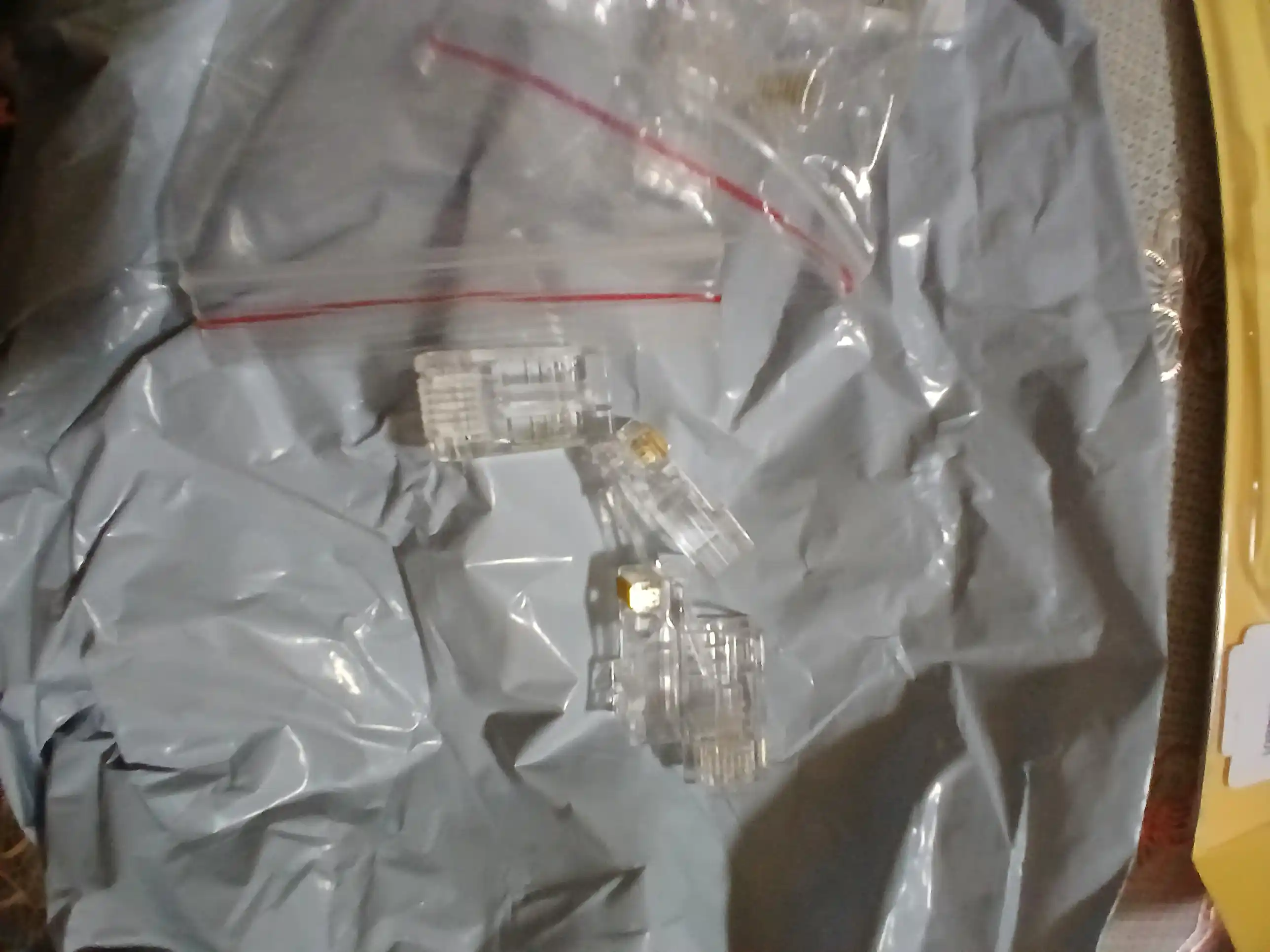 Коннектор RJ45 Cat6 со сквозным отверстием сквозной категория, 6 для витой пары