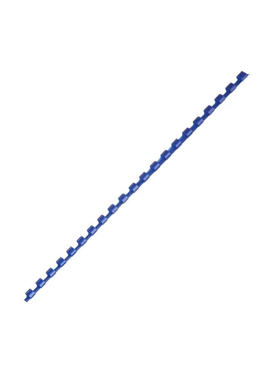 Jildlash uchun plastik prujinalar, 6 mm, 100 dona, ko'k/qora/shaffof/oq, 6-GR - 