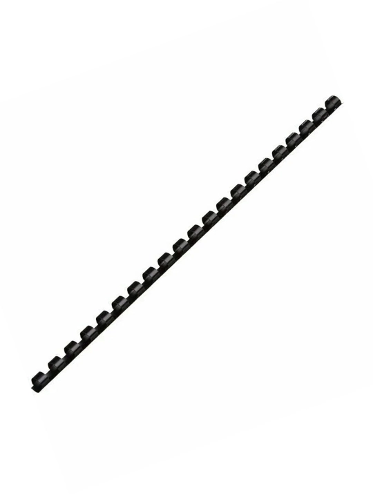 Jildlash uchun plastik prujinalar 8 mm, 100 dona,bko'k/qora/shaffof, 8-GR - 