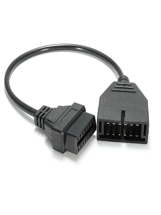OBD2 16 pin GM 12 pin diagnostika adapteri, avtoskaner uchun adapter