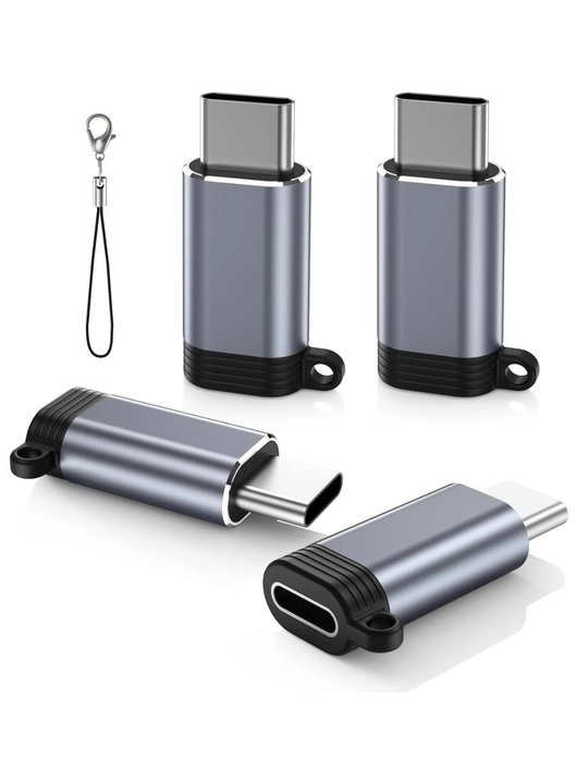 USB-C HUB, USB 3.0, USB-C, HDMI, SD va MicroSD portlari bilan ko‘p funksiyali adapter