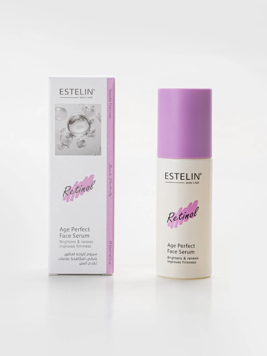 Qarishga qarshi yuz uchun zardob Retinol bilan, Estelin Retinol Age Perfect Serum, 50 ml