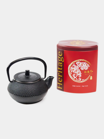 Riantea Heritage Selection Choy To‘plami Chugun Choynak Bilan (88 g + 300 ml)
