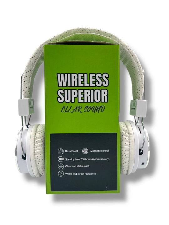 Wireless naushnik N-05, kuchli bass, mikrafonli, qulay boshband, Bluetooth