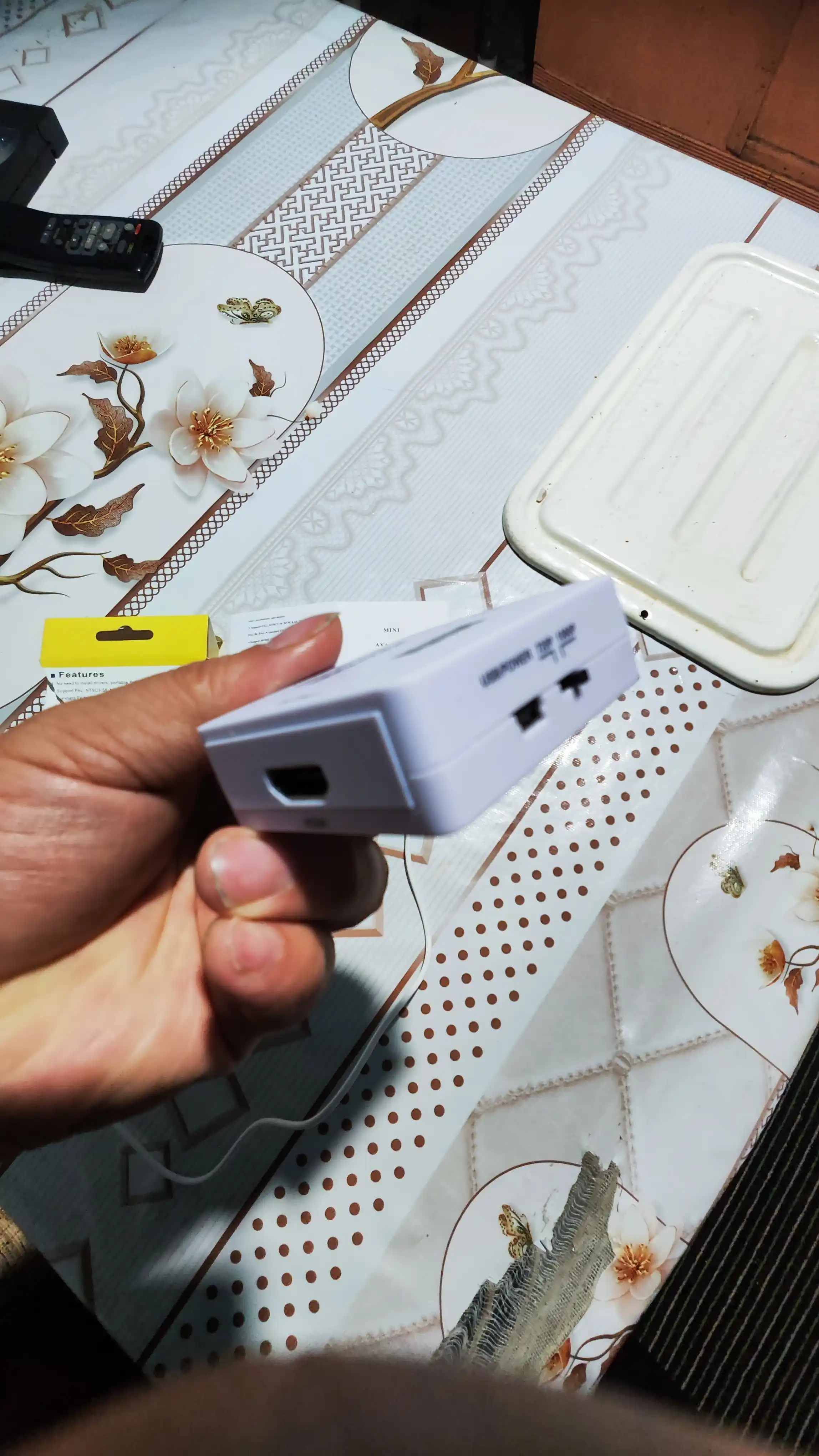 HDMI ↔️ AV (RCA) konverter, Video adapter TV va qurilmalar uchun