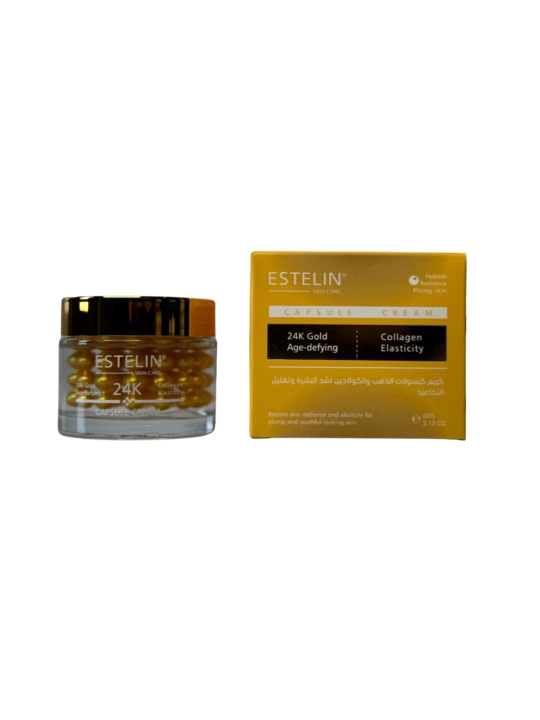 Yuz uchun oziqlantiruvchi krem Estelin’dan namlash, oziqlantirish va yoshartirish, 60 g - 