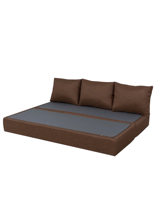 140x190 sm karkassiz, yig‘ma divan-krovat — qulay yotoqxona uchun ideal tanlov