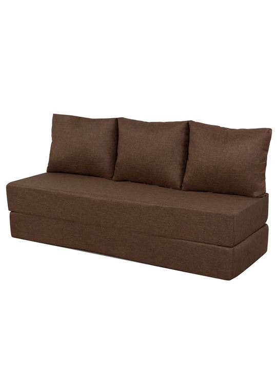 140x190 sm karkassiz, yig‘ma divan-krovat — qulay yotoqxona uchun ideal tanlov