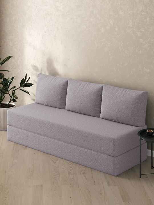 140x190 sm karkassiz, yig‘ma divan-krovat — qulay yotoqxona uchun ideal tanlov