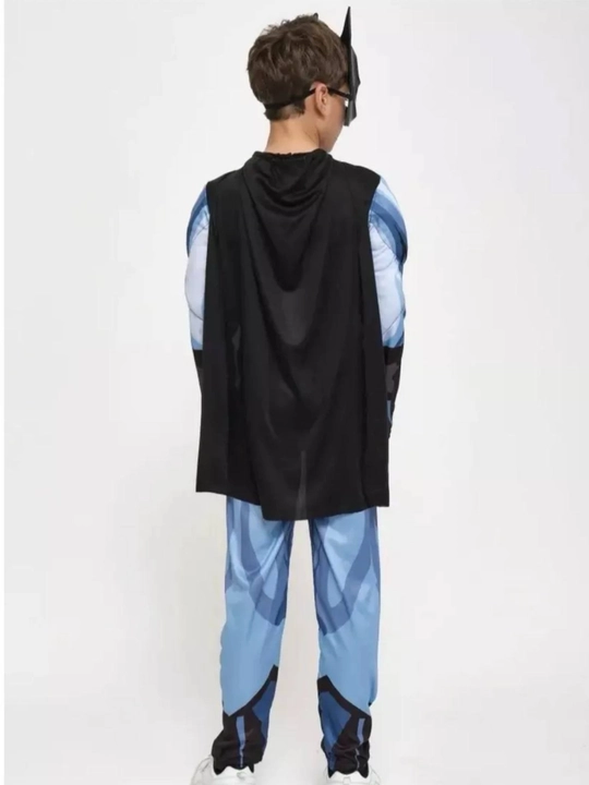 O'g'il bolalar uchun Kapitan Amerika, Betman, Samuray Kostyumlari+niqob, o'lchamlari S-M-L