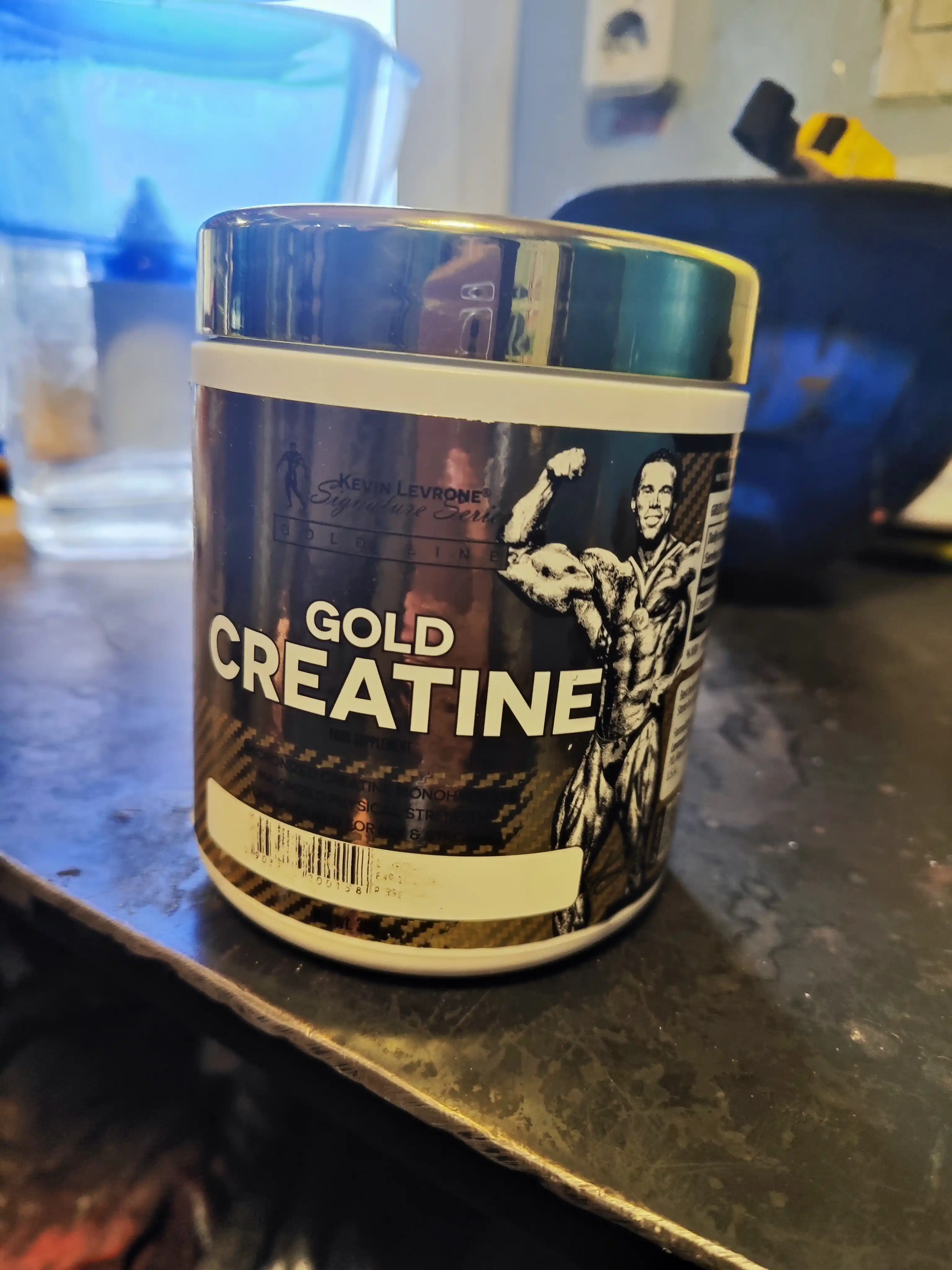 Kreatin monohidrat Kevin Levrone Oltin Kreatin + B6, ta'msiz, 300 g