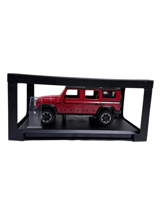 Land Rover Defender Grenadier 1:24 с эффектом дыма — металлическая модель