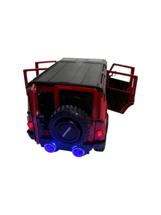 Land Rover Defender Grenadier 1:24 с эффектом дыма — металлическая модель