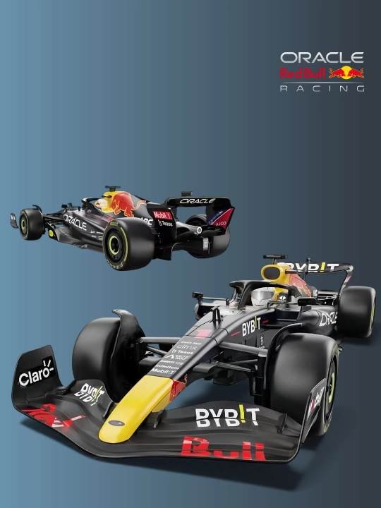 Masofadan boshqariladigan elektr Formula-1 RedBull 1:18 poyga modeli