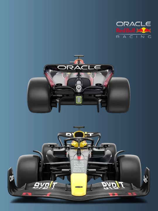 Masofadan boshqariladigan elektr Formula-1 RedBull 1:18 poyga modeli
