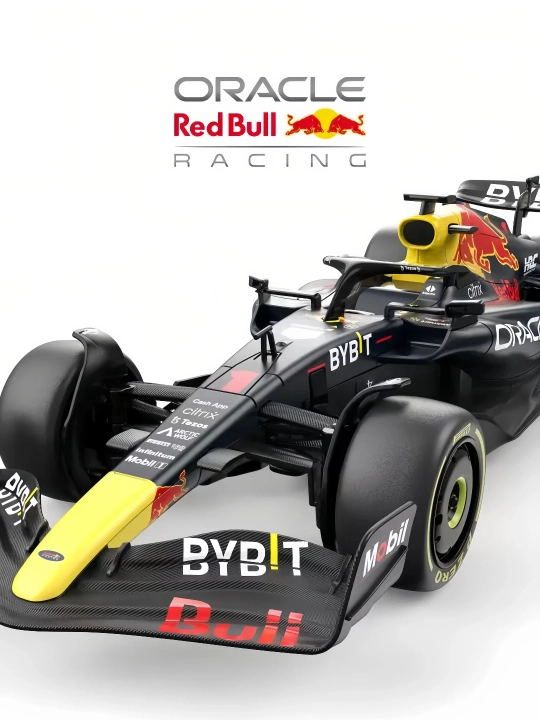 Masofadan boshqariladigan elektr Formula-1 RedBull 1:18 poyga modeli
