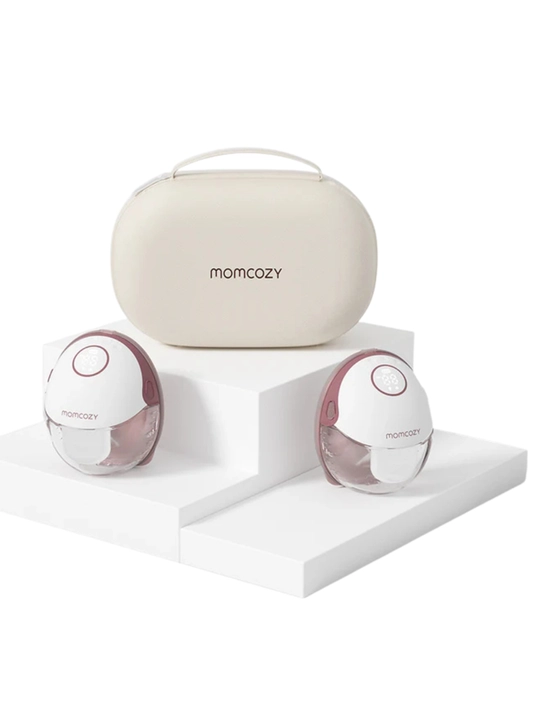 Momcozy M6 двойной носимый молокоотсос, 3 режима, 9 уровней, до 180 мин работы - 
