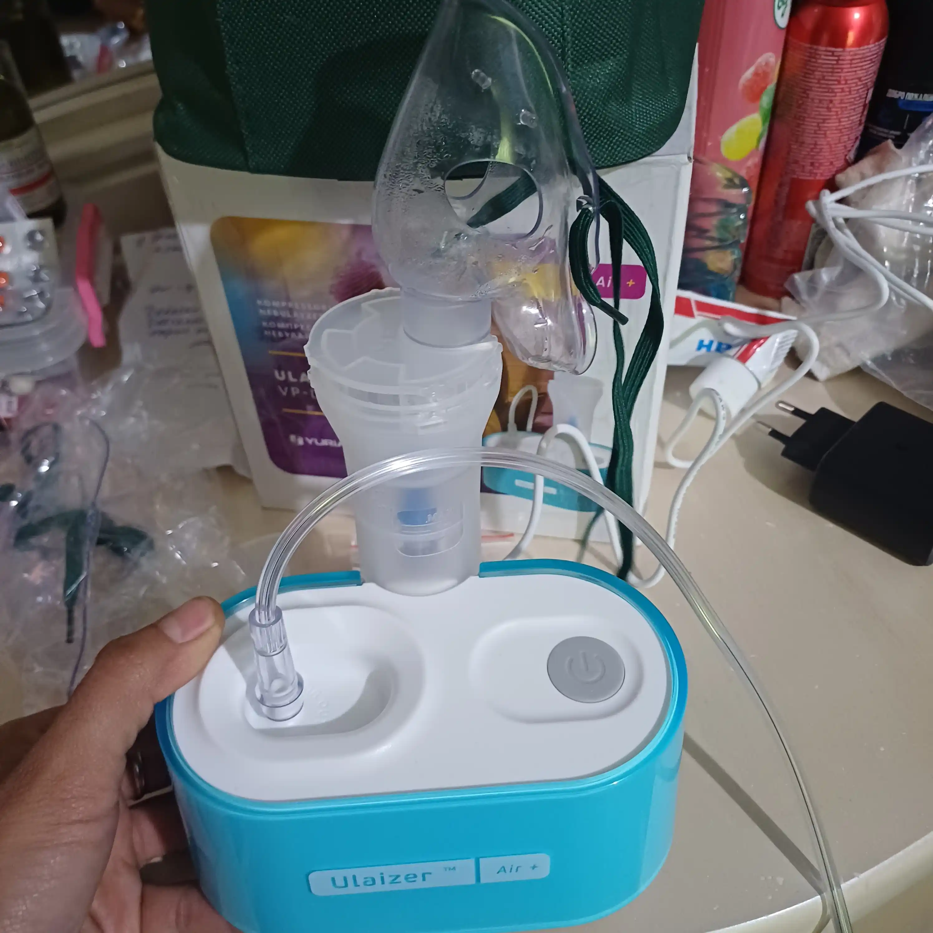 Yulayzer Nebulizer kompressorli ingalyator AIR+, VP-D2 