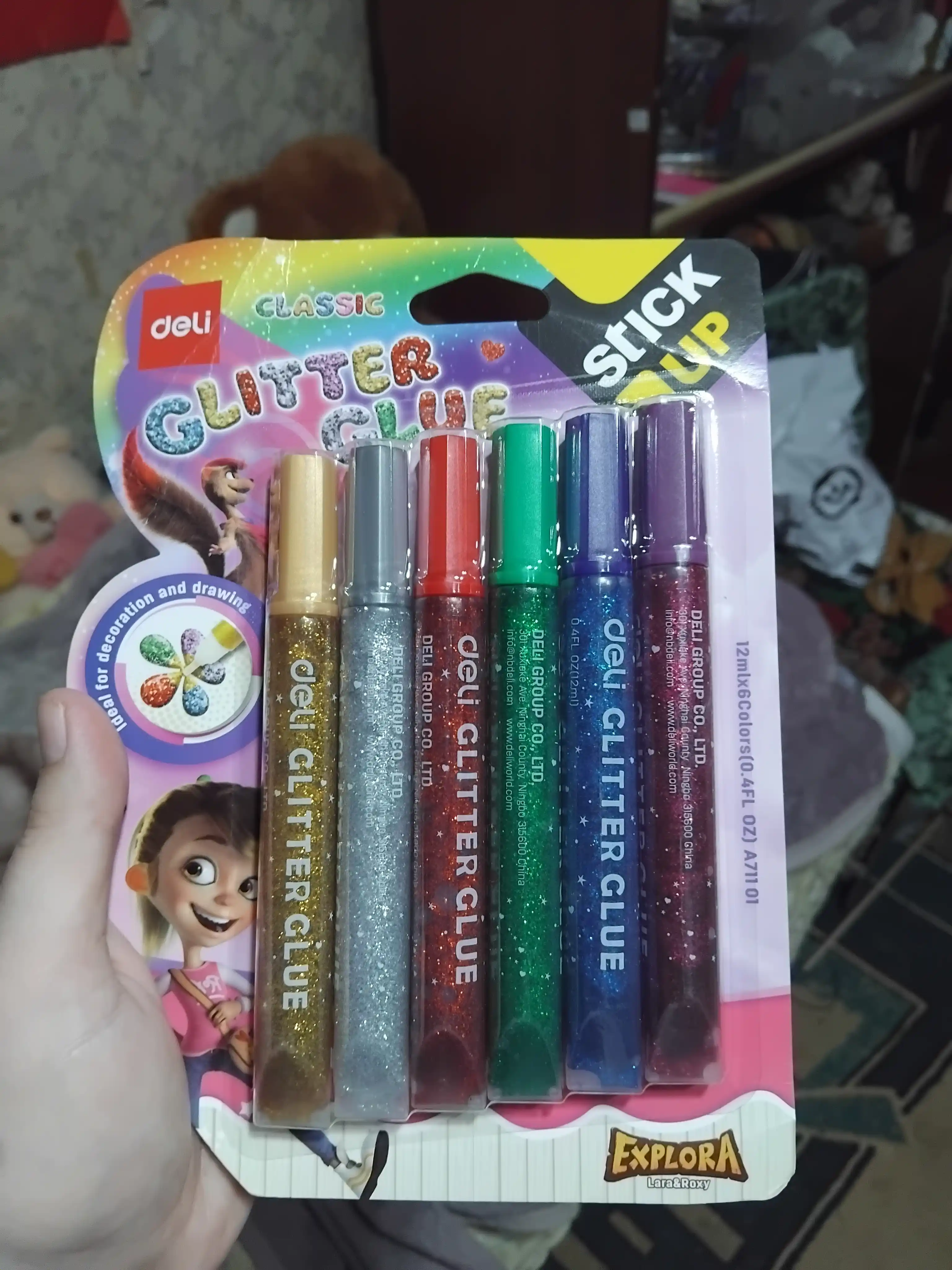 Yaltiroq yelim Deli, 6 rang, 71101-EA
