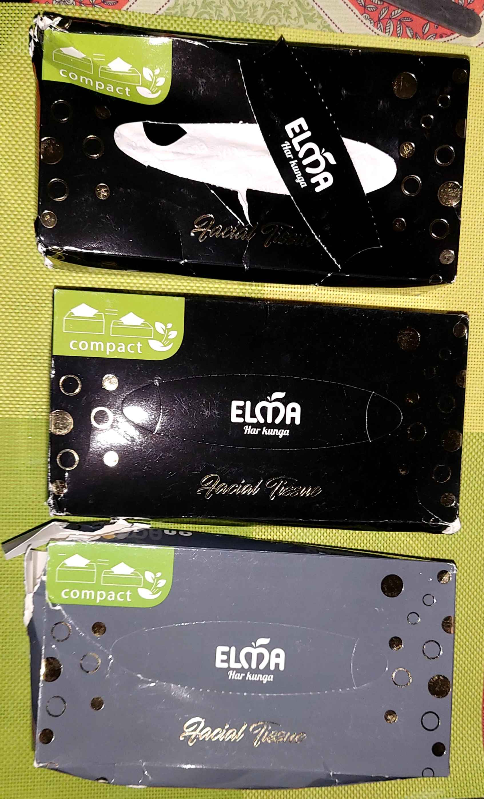 Cалфетки Elma V, в коробочной упаковке, 90 шт