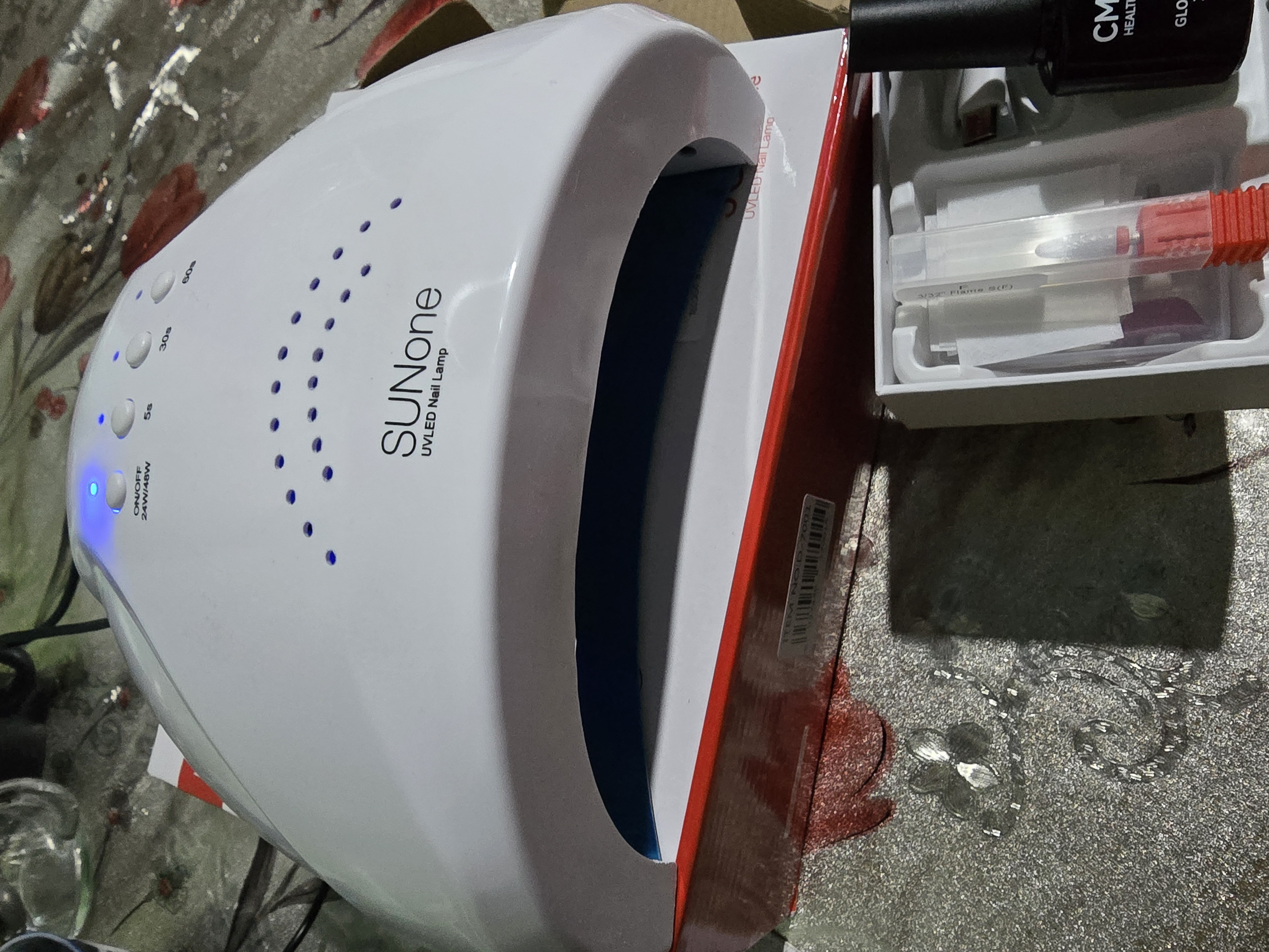 Manikyur va pedikyur uchun professional chiroq SUN X5 Max 120W