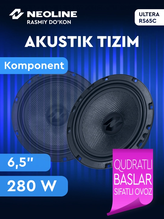 Akustik tizim Neoline Ultera RS65C - 