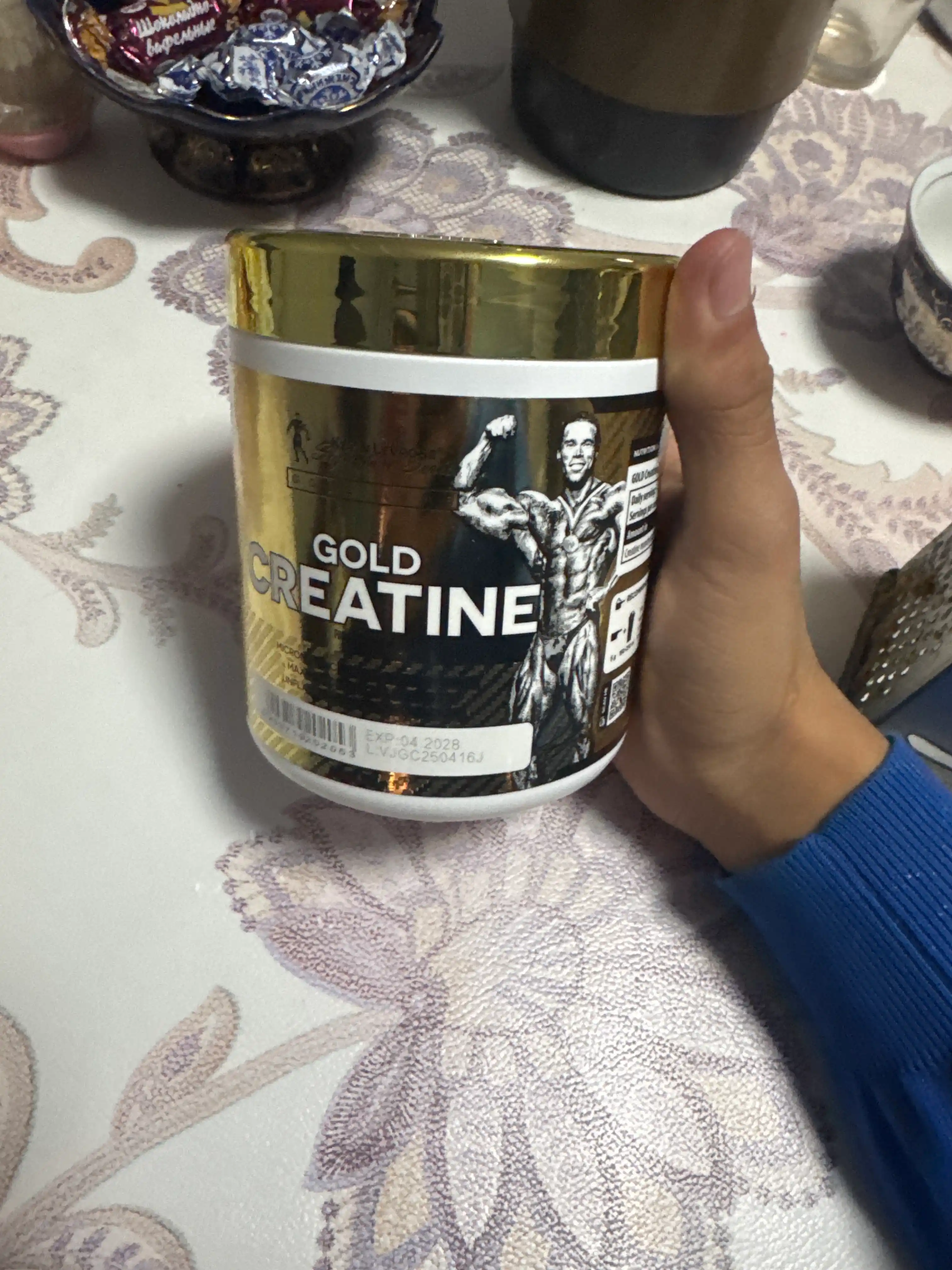 Креатин моногидрат Kevin Levrone Anabolic, GOLD, Silver 300 г, без вкуса, 60 порций