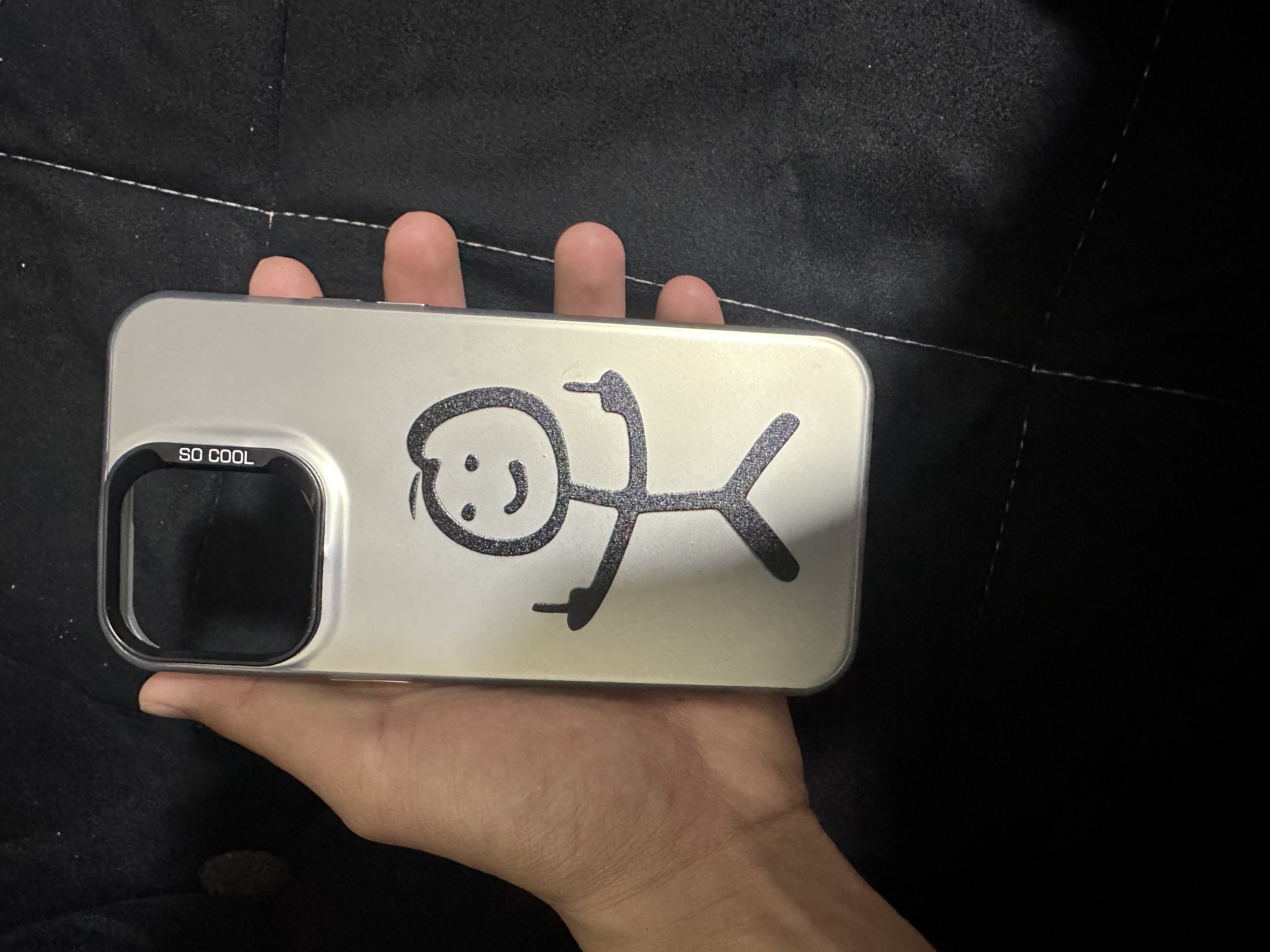 IPhone uchun kreativ dizayndagi himoya g'ilof —  13, 14, 15, 16, 17