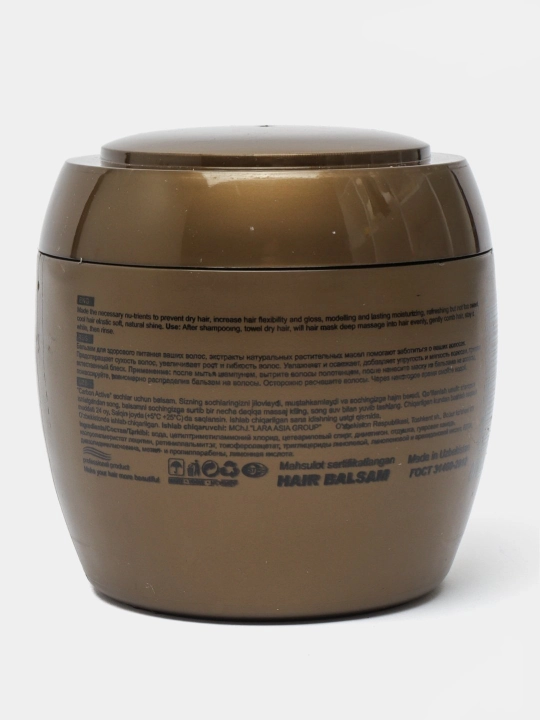 Active Сarbon, sochlar uchun faol, 250, 550, 930 ml, soch uchun balzam