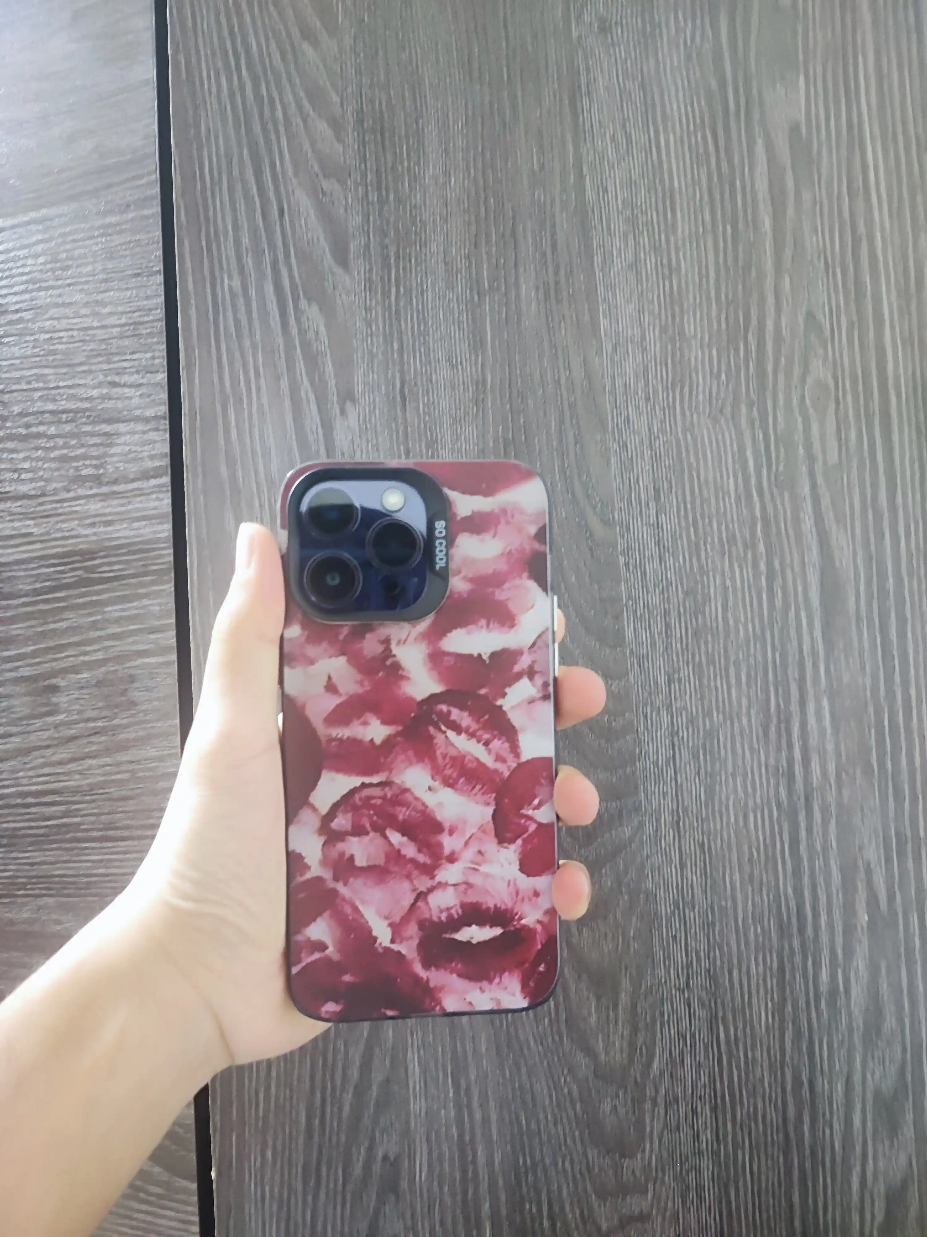 IPhone uchun kreativ dizayndagi himoya g'ilof —  13, 14, 15, 16, 17