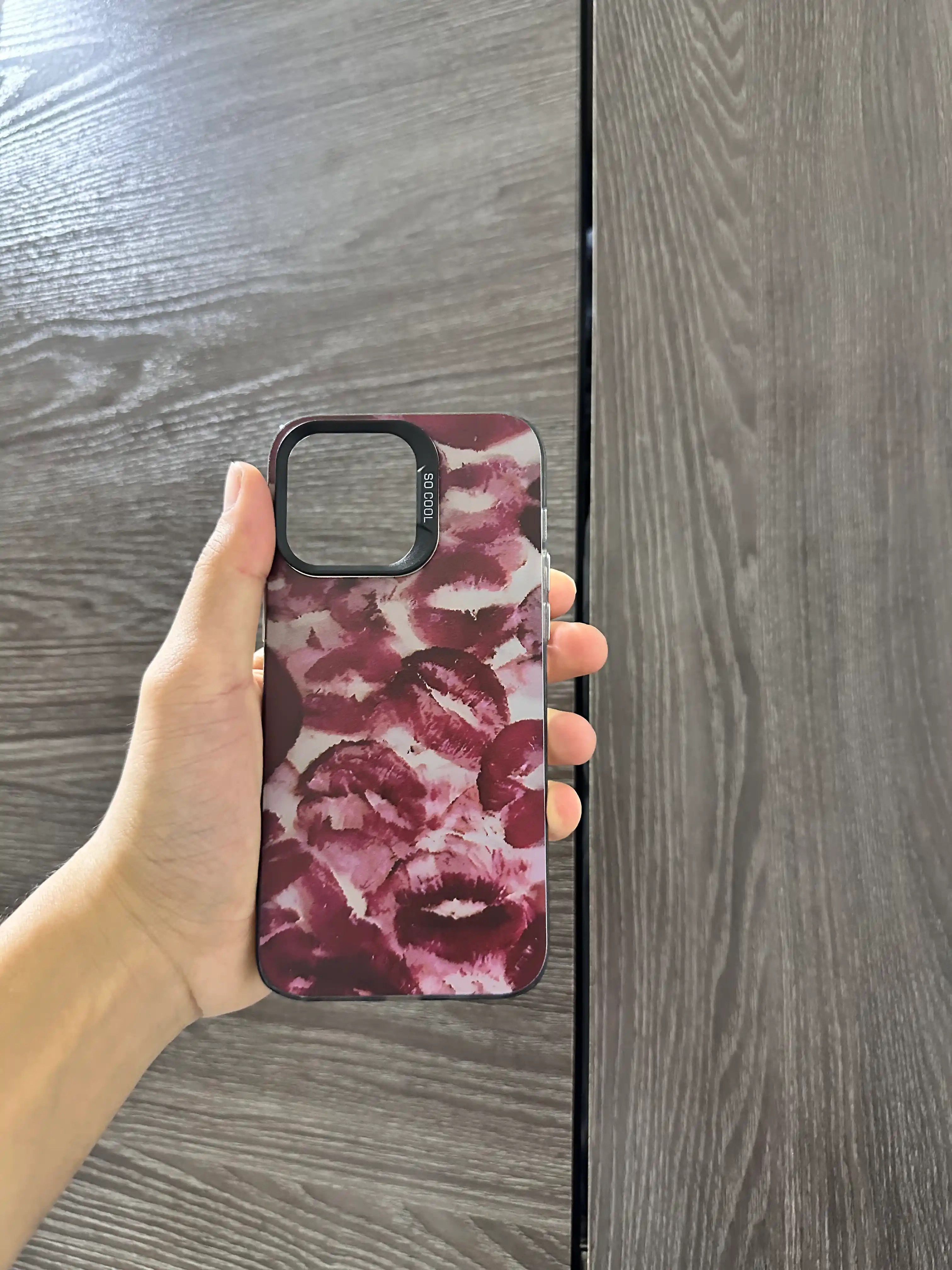 IPhone uchun kreativ dizayndagi himoya g'ilof —  13, 14, 15, 16, 17