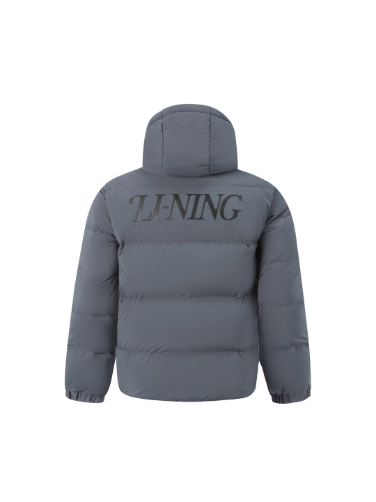 Li-Ning мужской пуховик Sports Life Collection, городской стиль, натуральный утеплитель