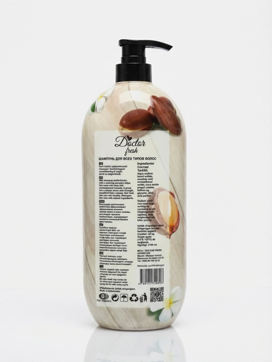 Doctor Fresh Professional shampun, tabiiy ekstraktlar bilan, 900 ml