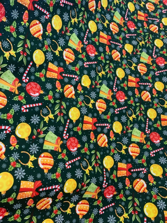 Yangi yil dasturxon 180×125 sm — yuqori zichlikdagi paxta