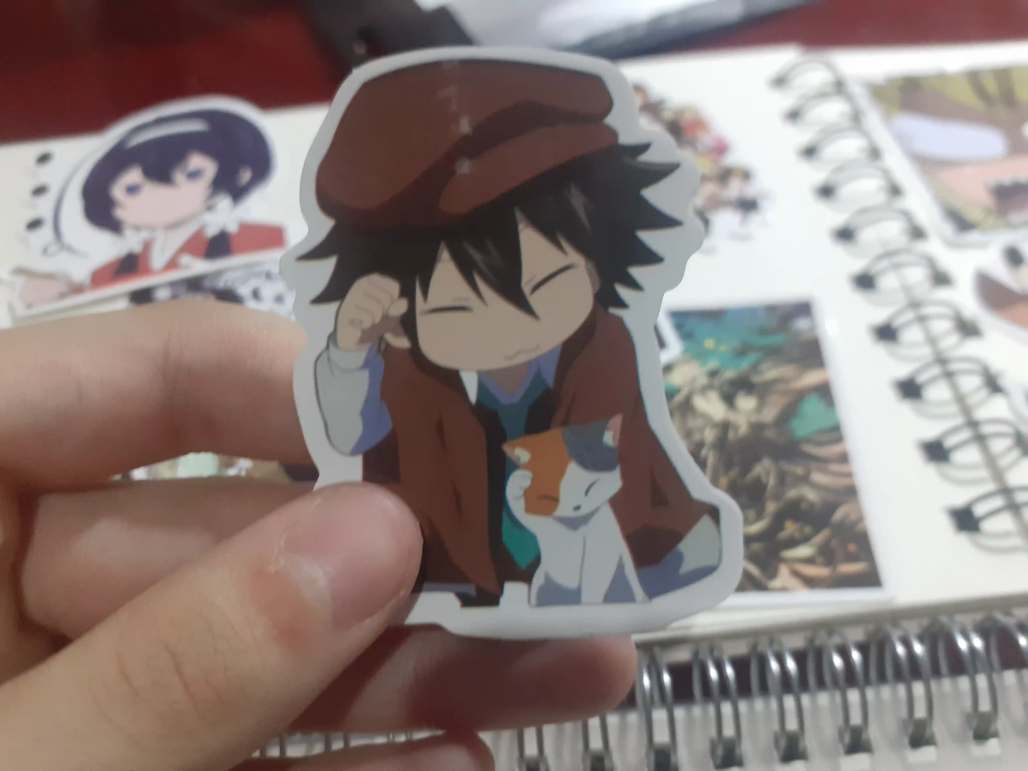 Anime stikerlari to'plami Farmatsevtning monologi, Attack on Titan, Blue Lock, Alien stage