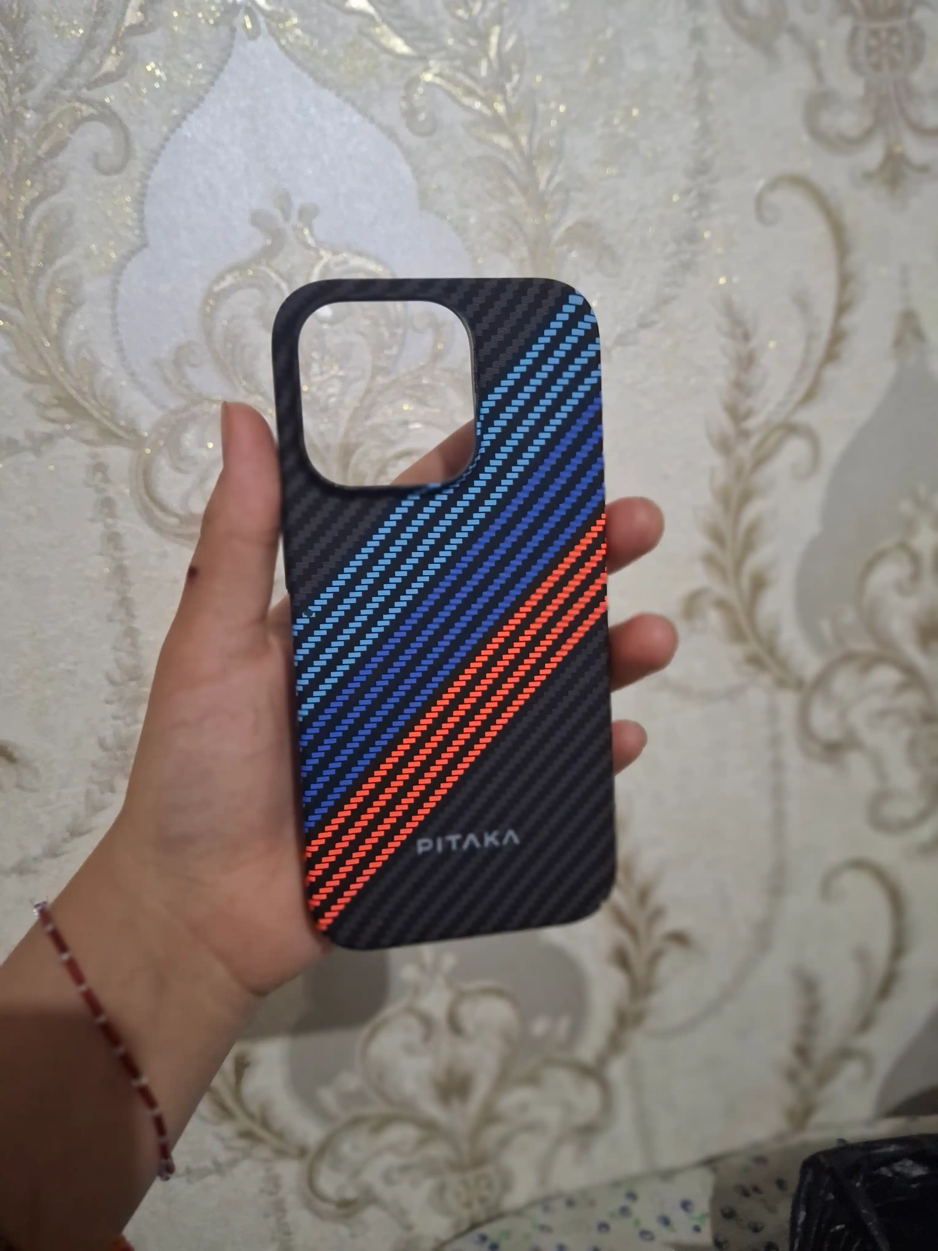 Чехол для iPhone карбоновый, MagSafe, 14, 15, 16, 17, Pro Max, жёсткий