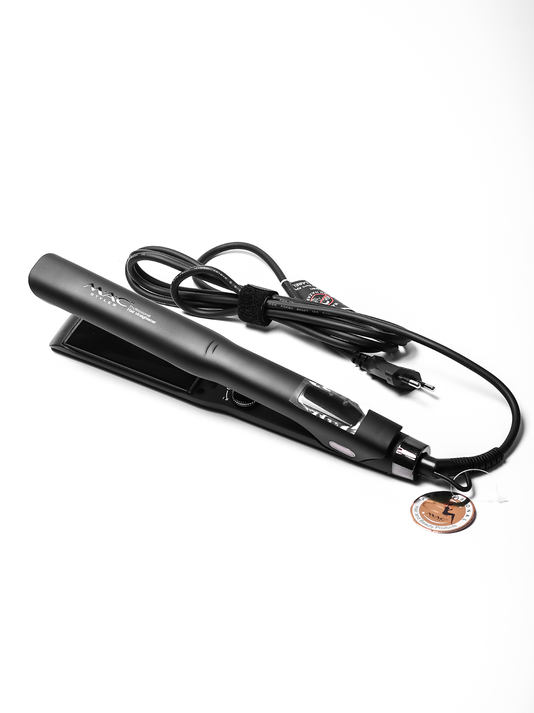 Professional dazmol, MAC Styler MC-5576 soch to'g'rilovchi, LCD displeyli Qora - 