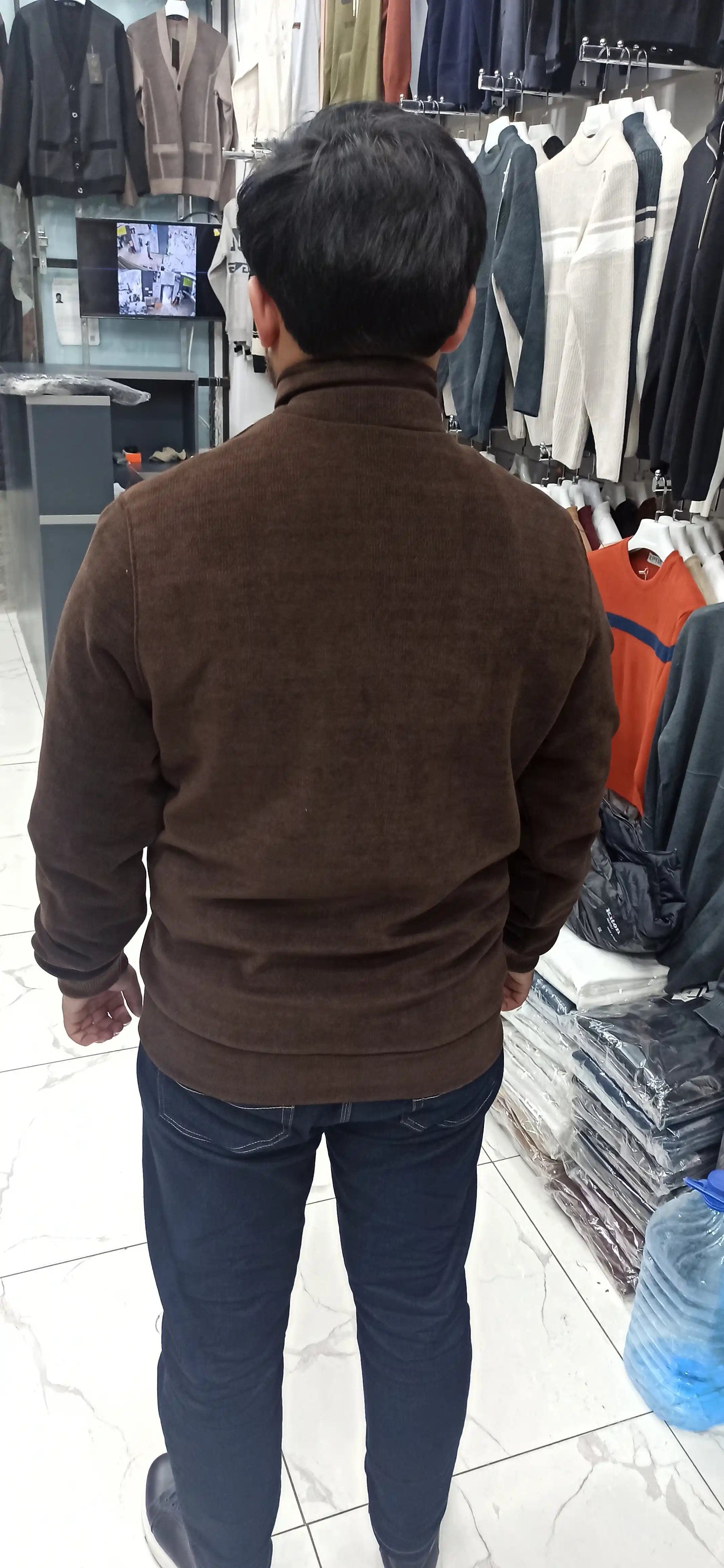 Qishga mo‘ljallangan erkaklar kardigani