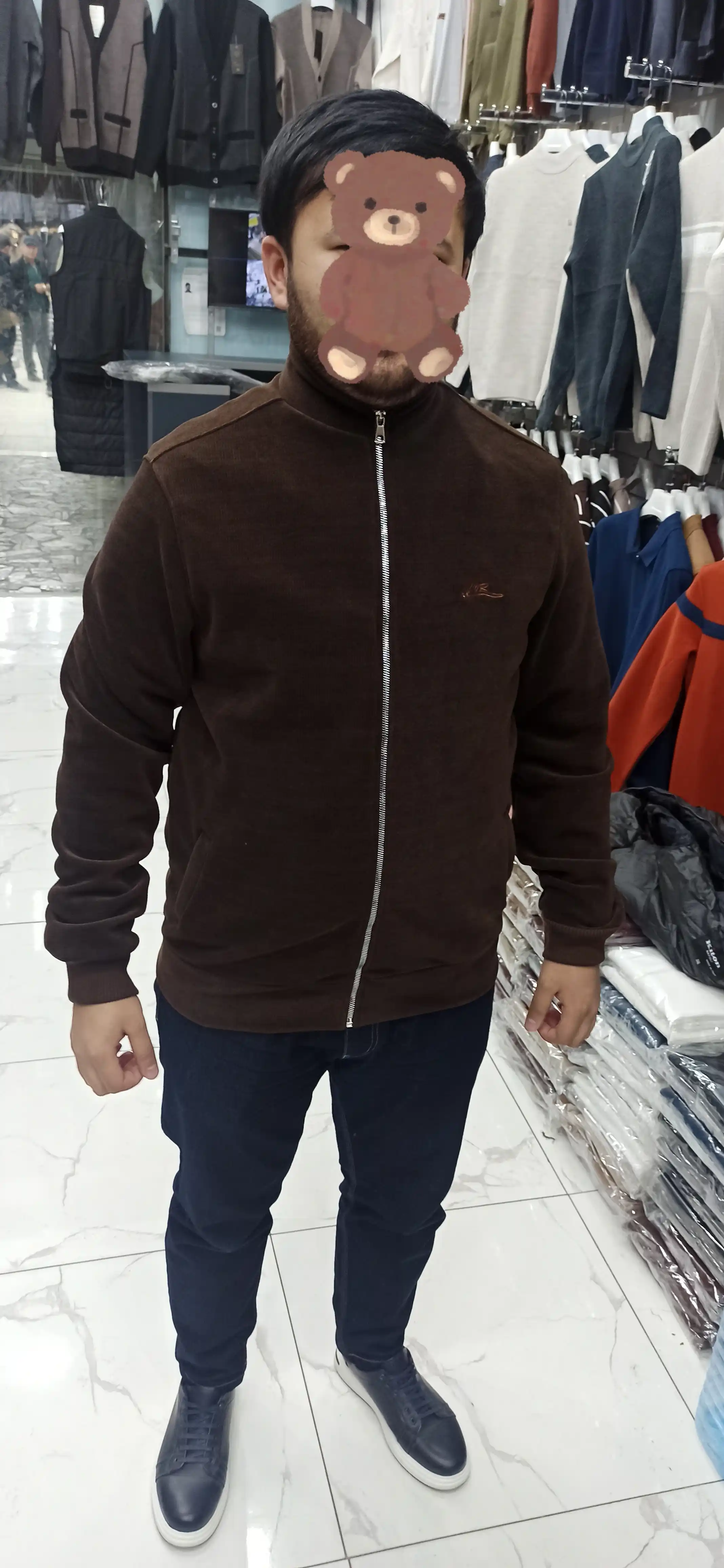 Qishga mo‘ljallangan erkaklar kardigani