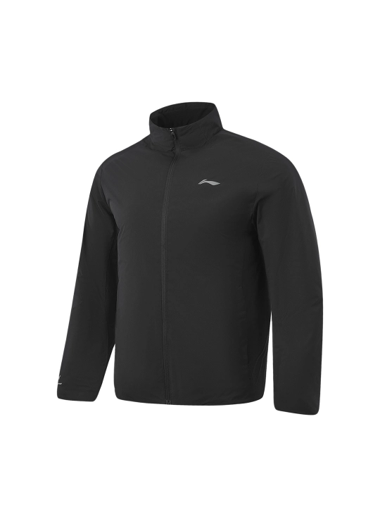 Li-Ning kalta momiq palto, shamoldan himoyalovchi, antistatik, tik yoqali - 