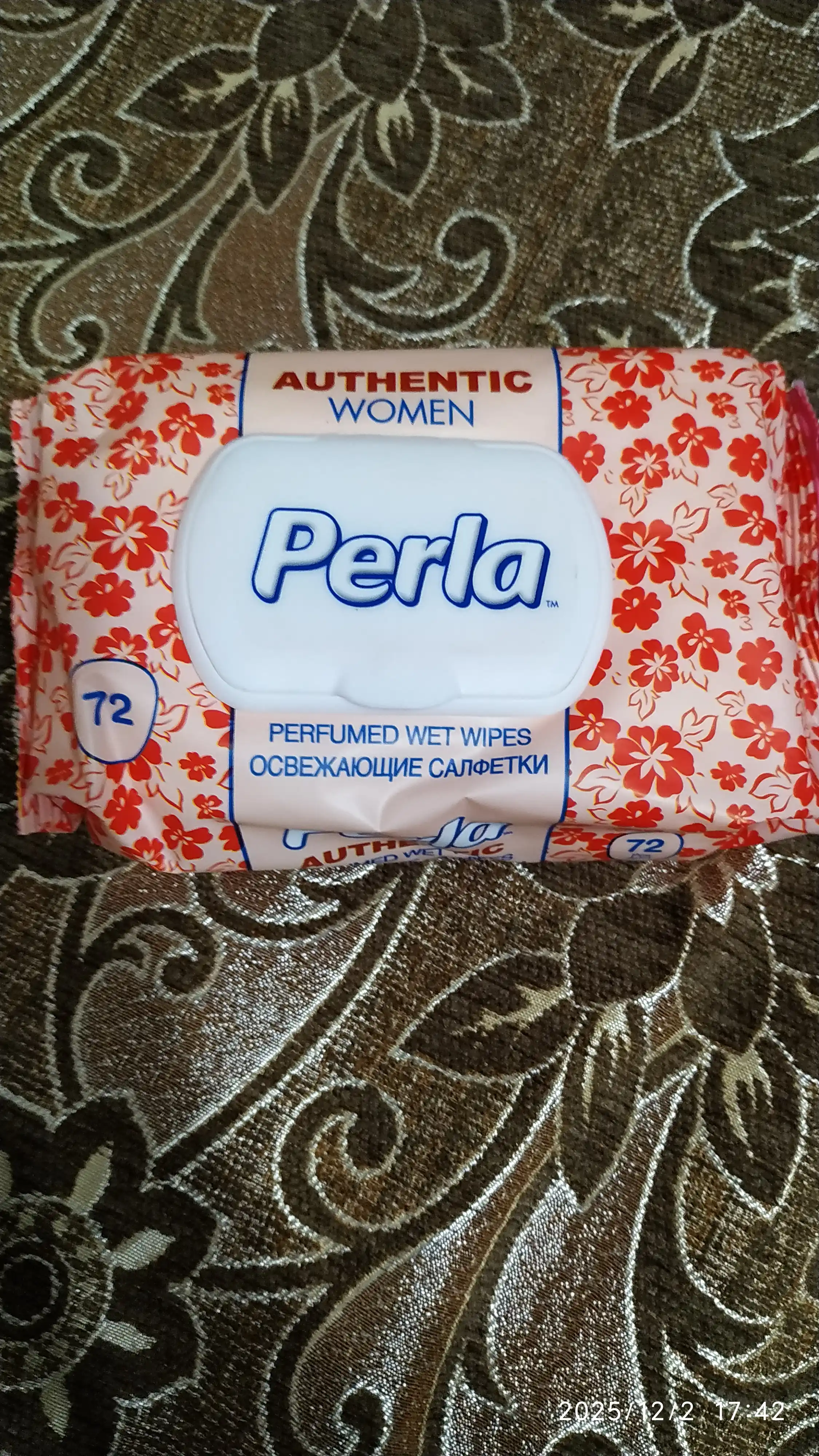 PERLA WOMEN PERFUME 72 X24 nam salfetkalari