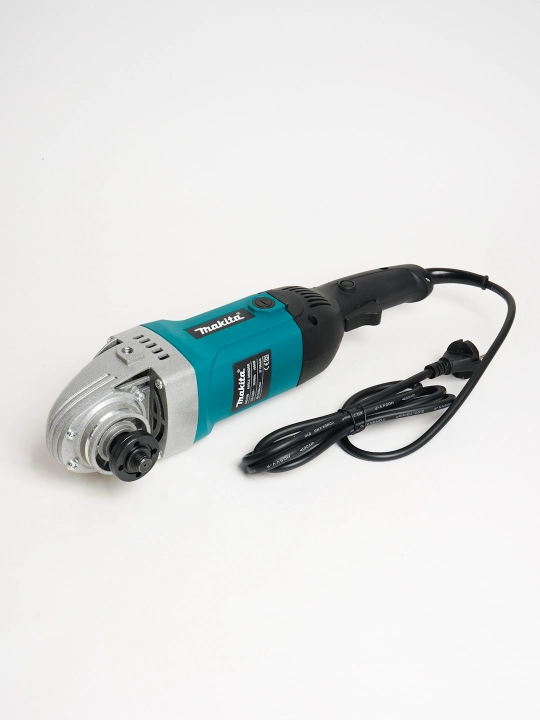 Makita 180 mm bolgarka, kuchli quvvati 1600 W burchakli silliqlash mashinasi, sozlanuvchan