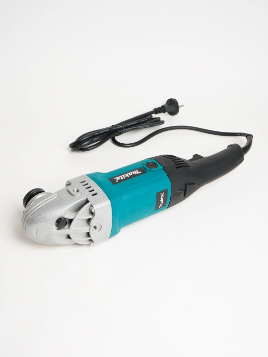 Makita 180 mm bolgarka, kuchli quvvati 1600 W burchakli silliqlash mashinasi, sozlanuvchan