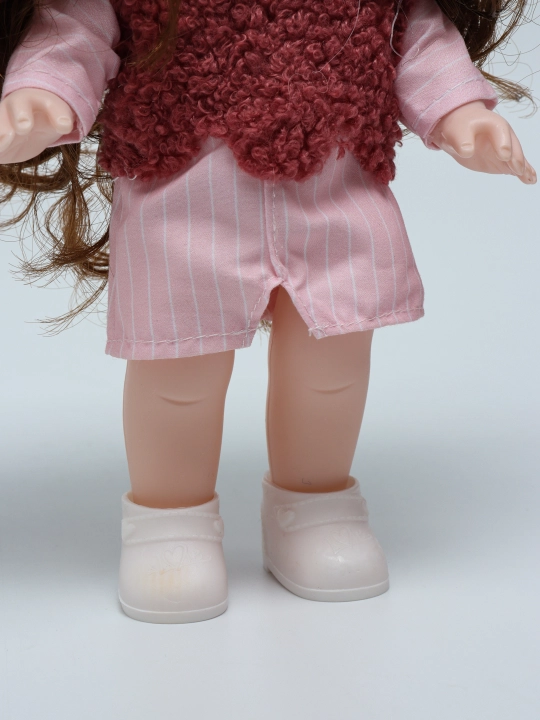 Reborn кукла из силикона, говорящая, в стильной одежде, в подарочной коробке, 30 см
