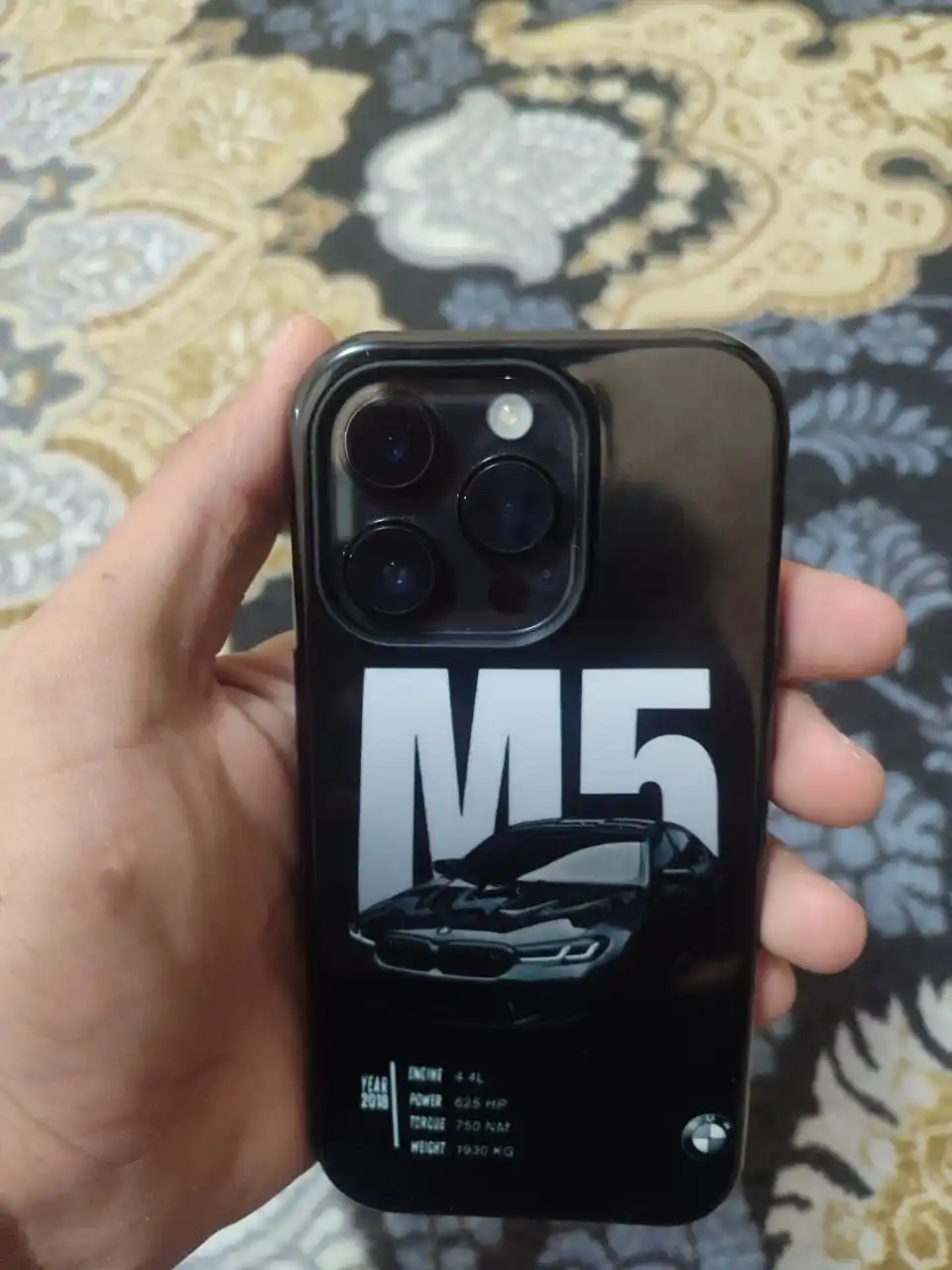 Чехол с дизайном BMW M5 – для iPhone X до 16 Pro Max