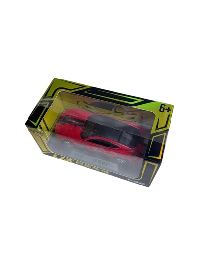 Ford Mustang GT 1:32 LJX — металлическая коллекционная машинка, свет, звук, двери