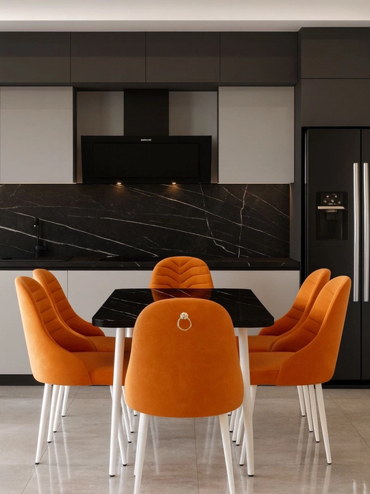 Мебель, Кухонная мебель, Кухонные 1 стол и 6 стулья, Комплекты - 