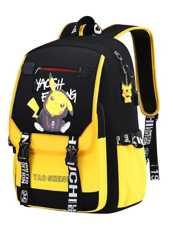 Universal, shahar, o‘qish, sayohat, kundalik, Pikachu ryukzagi